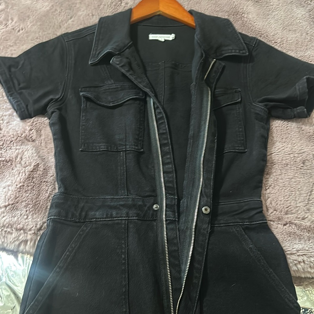 Good American Denim Jumpsuit
